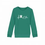 Love Turtle – Kinder Bio Sweater – green