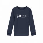 Love Turtle – Kinder Bio Sweater – navy blue
