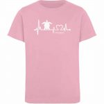 Love Turtle – Kinder Organic T-Shirt – cotton pink