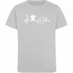 Love Turtle – Kinder Organic T-Shirt – heather grey