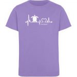 Love Turtle – Kinder Organic T-Shirt – lavender dawn