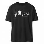 Love Turtle – Relaxed Bio T-Shirt – black
