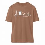 Love Turtle – Relaxed Bio T-Shirt – caramel