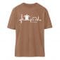 Love Turtle - Relaxed Bio T-Shirt - caramel