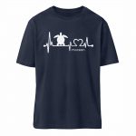Love Turtle – Relaxed Bio T-Shirt – french navy