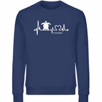 Love Turtle - Unisex Bio Sweater - navy blue