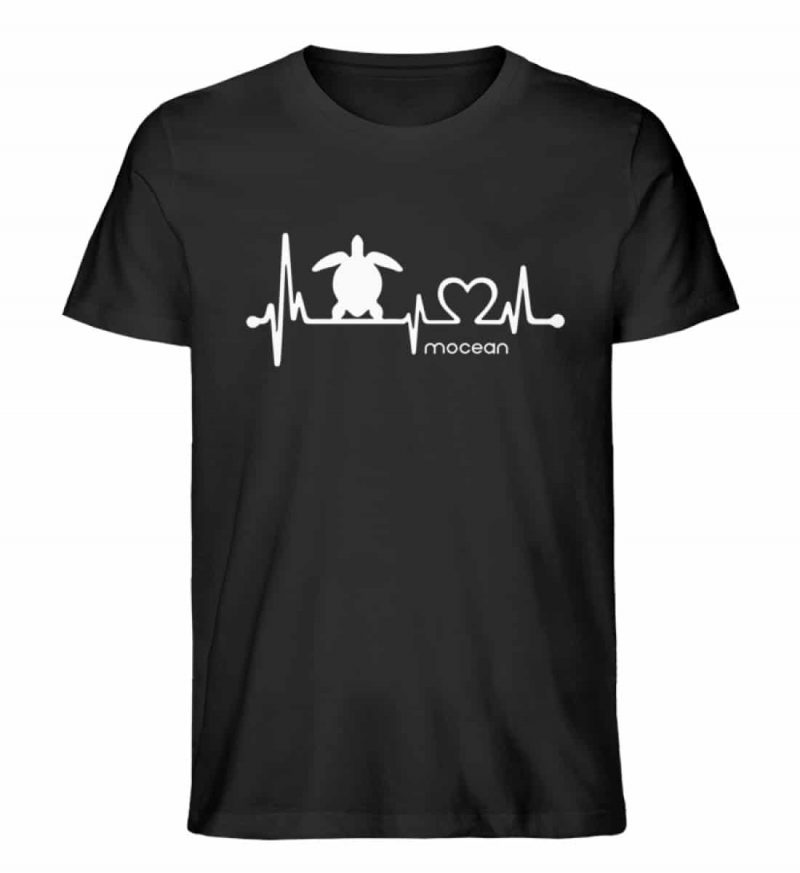 Love Turtle - Unisex Bio T-Shirt - black