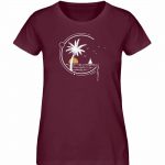 Meeresleben – Damen Premium Bio T-Shirt – burgundy