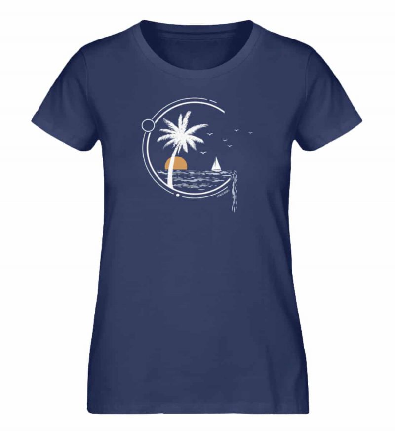 Meeresleben - Damen Premium Bio T-Shirt - frenchnavy