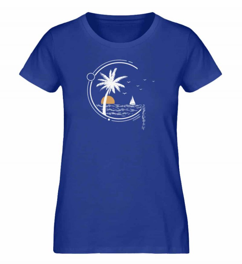 Meeresleben - Damen Premium Bio T-Shirt - royalblue
