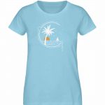 Meeresleben – Damen Premium Bio T-Shirt – skyblue