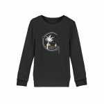 Meeresleben – Kinder Bio Sweater – black