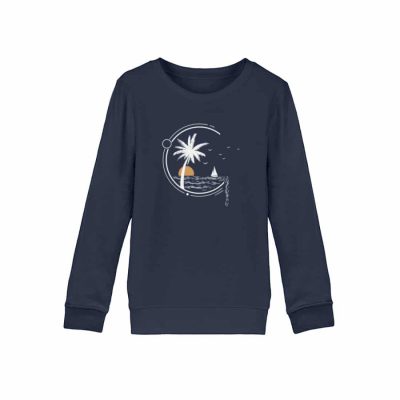 Meeresleben - Kinder Bio Sweater - navy