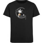 Meeresleben – Kinder Organic T-Shirt – black