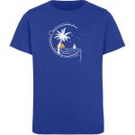 Meeresleben – Kinder Organic T-Shirt – royal blue