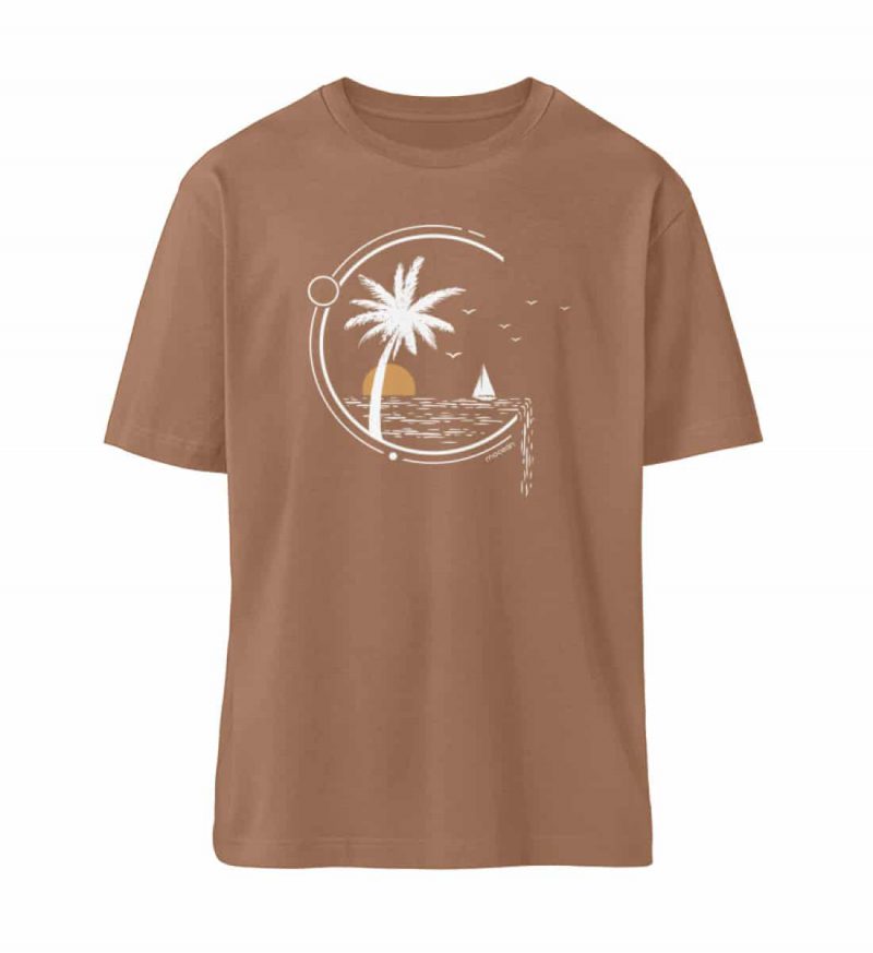 Meeresleben - Relaxed Bio T-Shirt - caramel