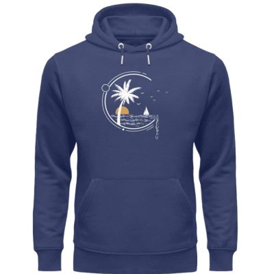 Meeresleben - Premium Unisex Bio Hoodie - blue