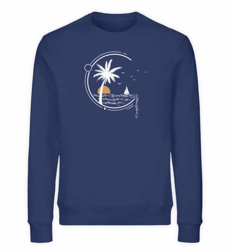 Meeresleben - Unisex Organic Sweater - navy