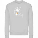 Meeresleben – Unisex Organic Sweater – heathergrey