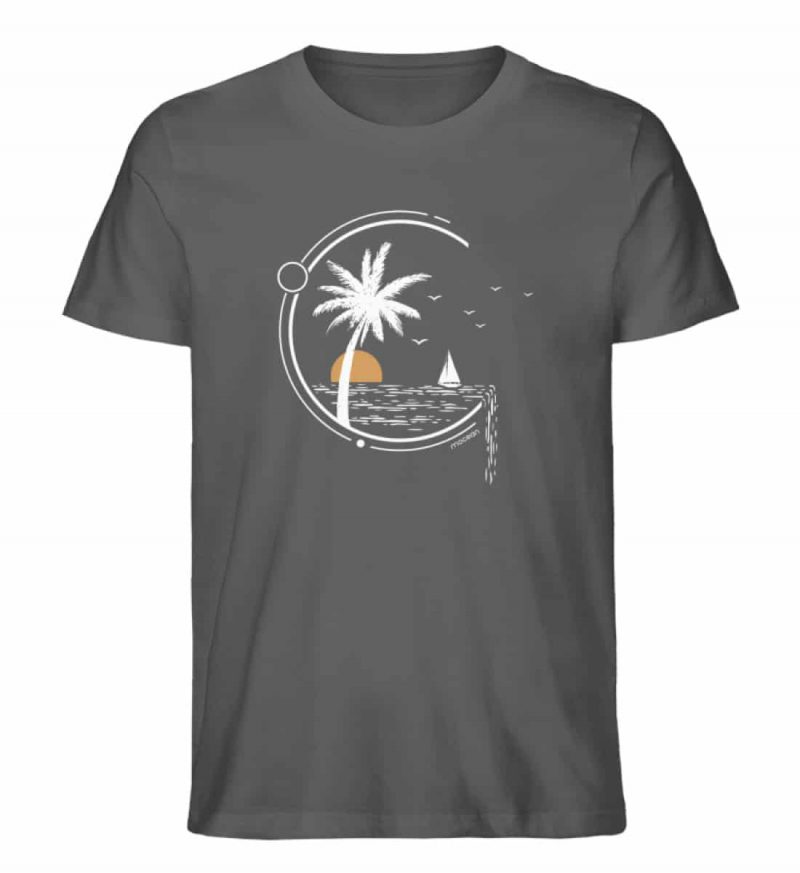 Meeresleben - Unisex Bio T-Shirt - anthracite