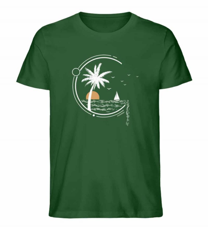 Meeresleben - Unisex Bio T-Shirt - bottle green