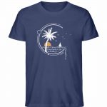 Meeresleben – Unisex Bio T-Shirt – french navy