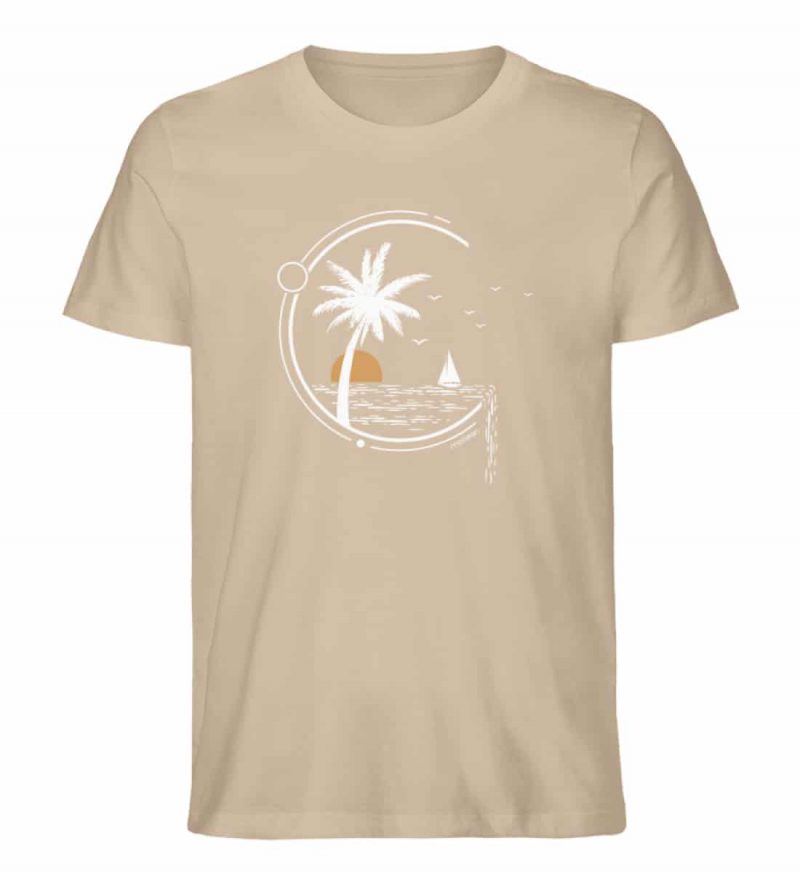 Meeresleben - Unisex Bio T-Shirt - heather sand