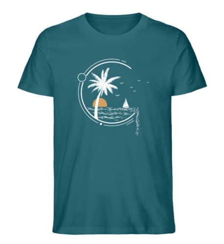 Meeresleben - Unisex Bio T-Shirt - ocean depth