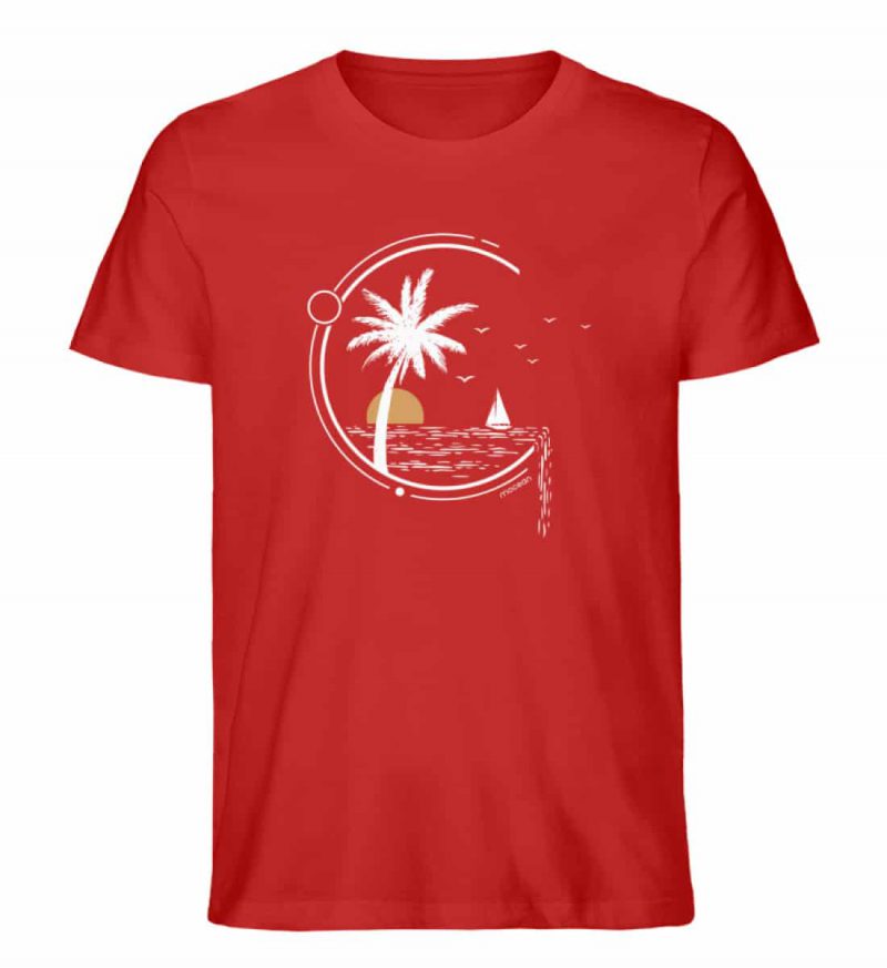 Meeresleben - Unisex Bio T-Shirt - red