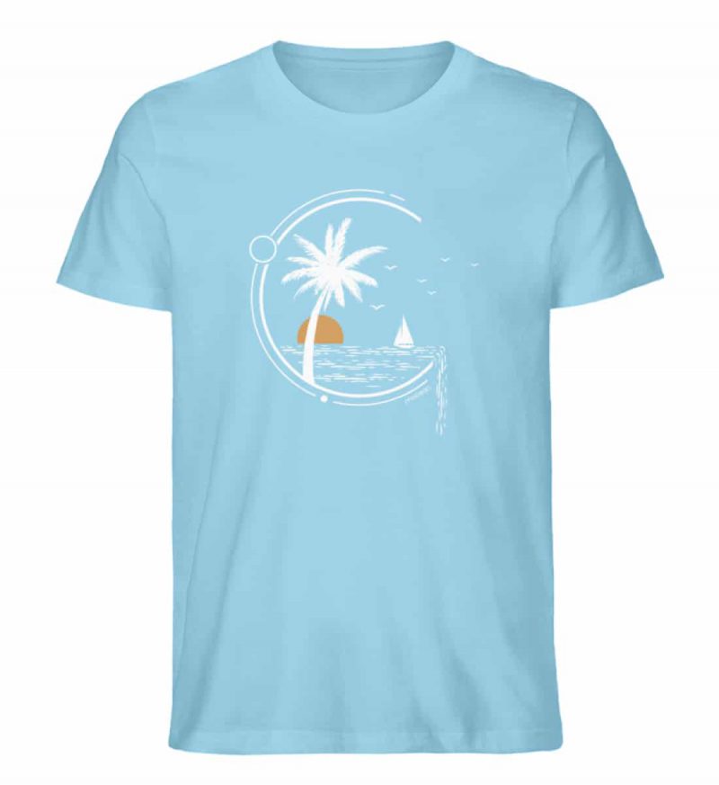 Meeresleben - Unisex Bio T-Shirt - sky blue
