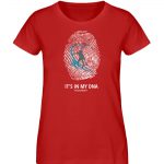 My DNA – Damen Premium Bio T-Shirt – red