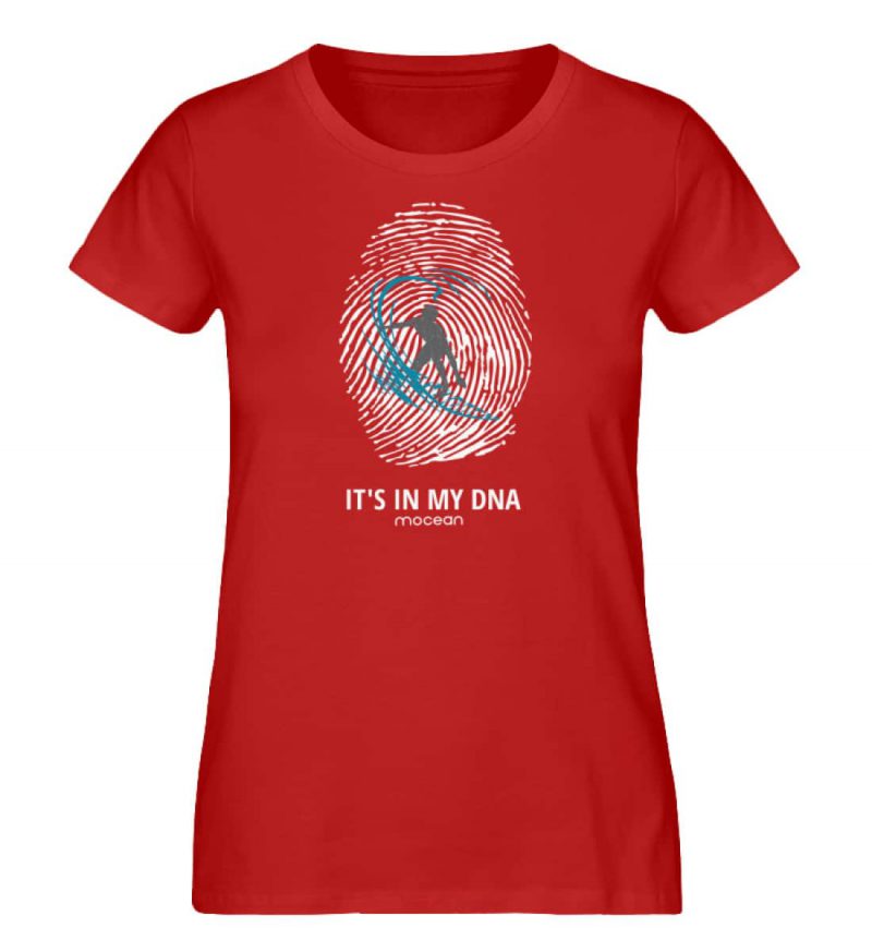 My DNA - Damen Premium Bio T-Shirt - red