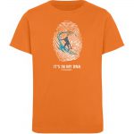 My DNA – Kinder Organic T-Shirt – bright orange