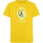 My DNA – Kinder Organic T-Shirt – golden yellow