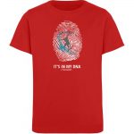 My DNA – Kinder Organic T-Shirt – red
