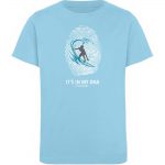 My DNA – Kinder Organic T-Shirt – sky blue