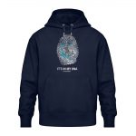My DNA – Relaxed Bio Hoodie – navy