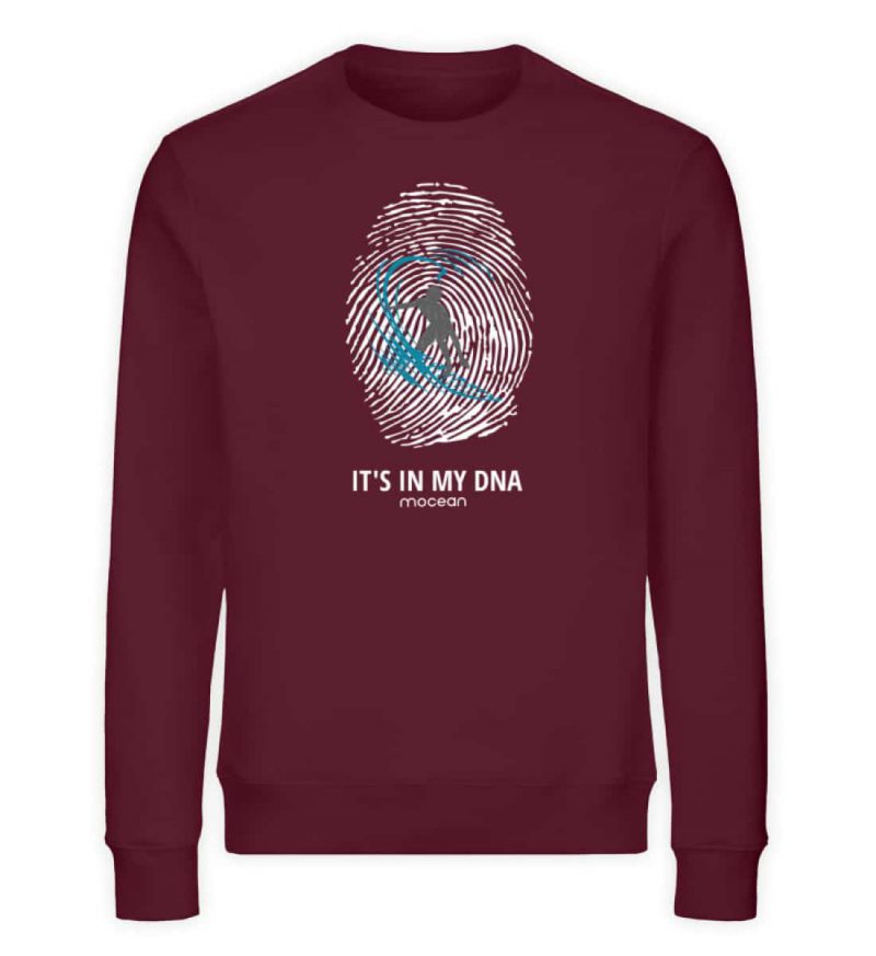 My DNA - Unisex Bio Sweater - burgundy