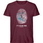 My DNA – Unisex Bio T-Shirt – burgundy