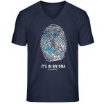 My DNA – Unisex Bio V T-Shirt – french navy