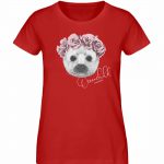 Oceanchild – Damen Premium Bio T-Shirt – red