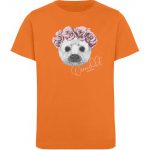 Oceanchild – Kinder Organic T-Shirt – bright orange