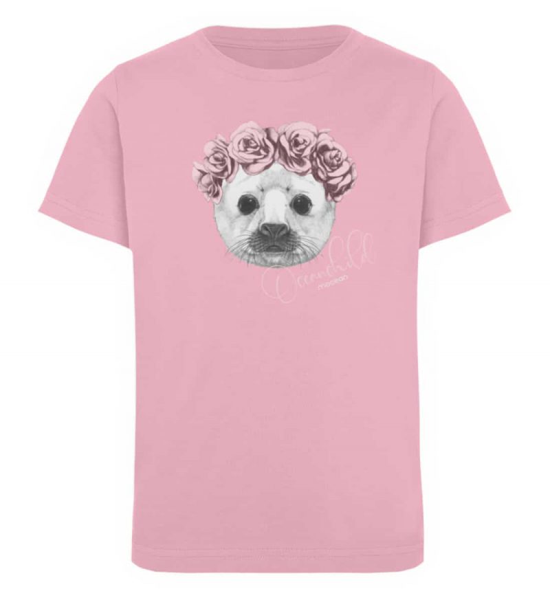 Oceanchild - Kinder Organic T-Shirt - cotton pink