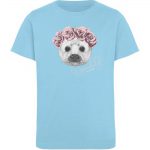 Oceanchild – Kinder Organic T-Shirt – sky blue