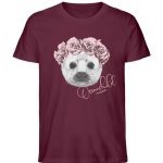 Oceanchild – Unisex Bio T-Shirt – burgundy