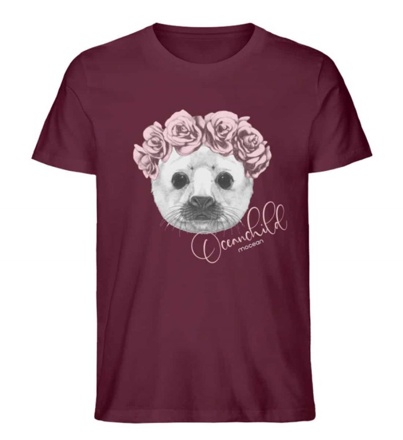 Oceanchild - Unisex Bio T-Shirt - burgundy