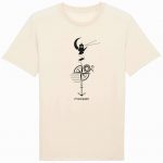 Organic T-Shirt “Leuchtturm” aus Bio Baumwolle in Natural