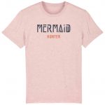 Organic T-Shirt “Mermaid Hunter” aus Bio Baumwolle in Cream Heather Pink