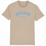 Organic T-Shirt “Ocean Child” aus Bio Baumwolle in Desert Dust