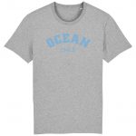 Organic T-Shirt “Ocean Child” aus Bio Baumwolle in Heather Grey